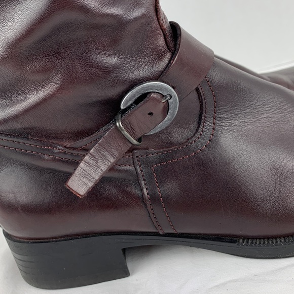 Aldo burgundy /brown knee high boots - Picture 3 of 15